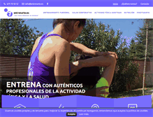 Tablet Screenshot of entrenarte.es